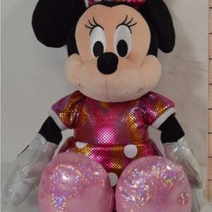 TY Sparkle Minnie Mouse Disney Plush 2014 13" T15